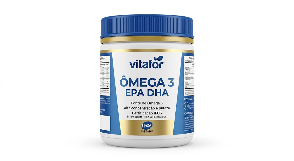 Ômega 3 EPA DHA Vitafor 60 capsulas