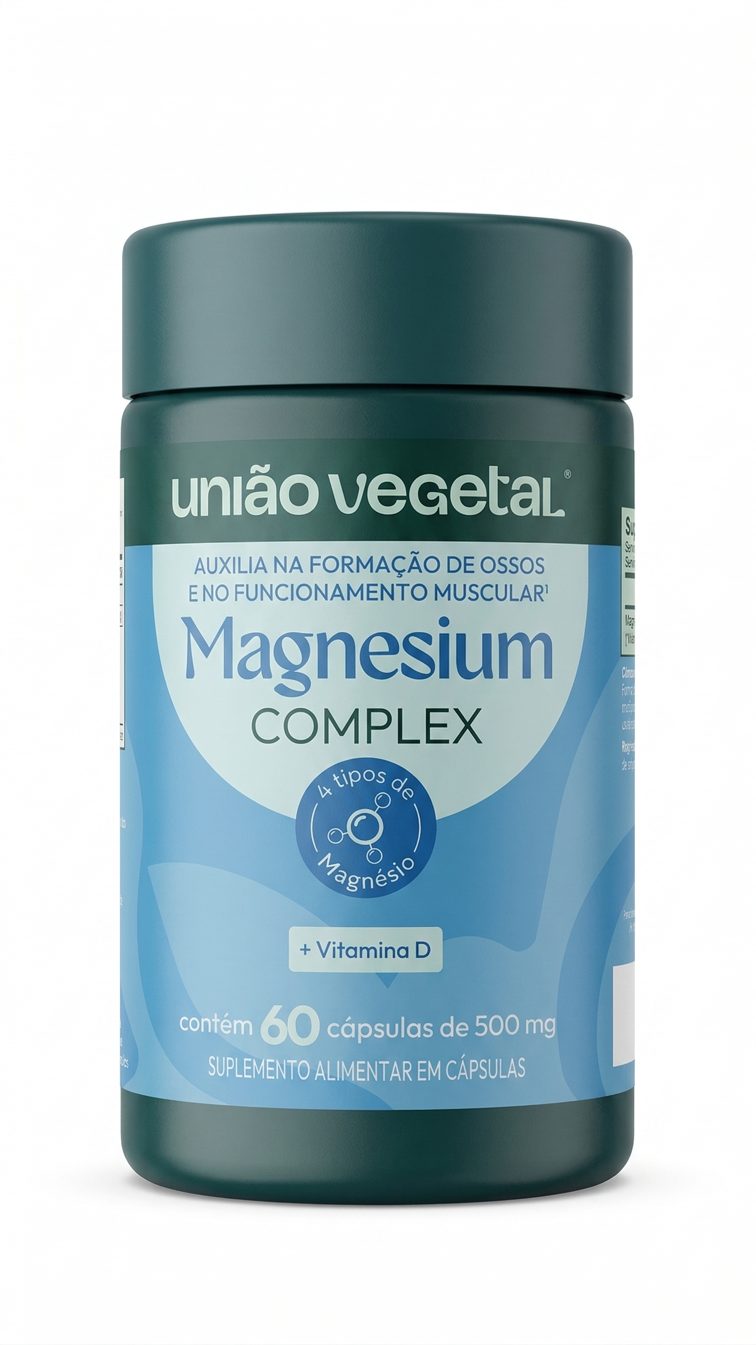 Magnesium Complex União Vegetal 60 capsulas